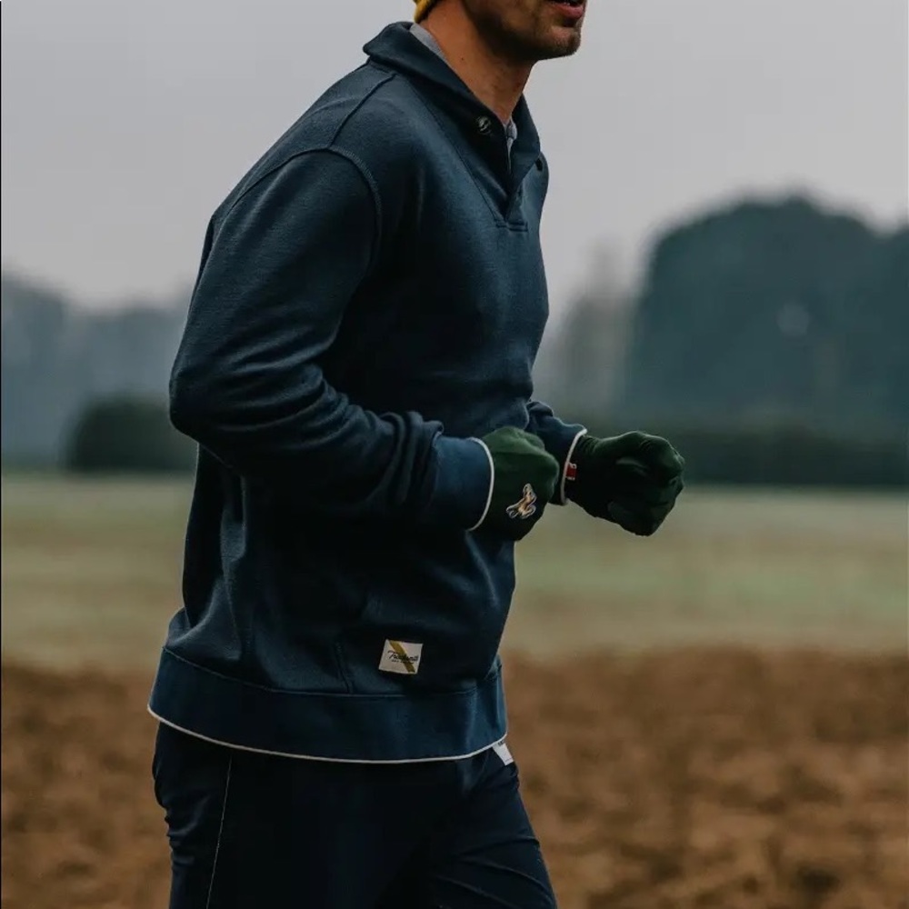Mens Emil Shawl (Navy)